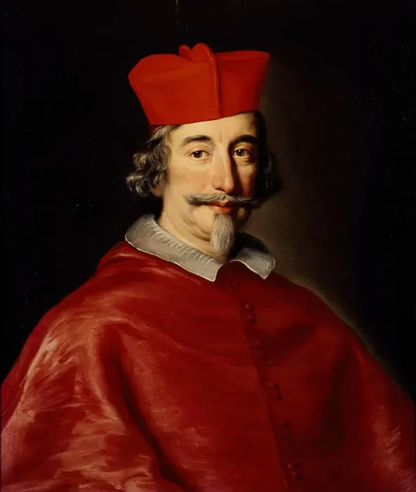 Framed Print : Portrait of Cardinal Alfonso Litta (1608-1679), Archbishop of Milan, ca 1663. Creator: Voet, Jacob Ferdinand (1639-1689) Framed Print : Portrait of Cardinal Alfonso Litta (1608-1679), Archbishop of Milan, ca 1663. Creator: Voet, Jacob Ferdinand (1639-1689)