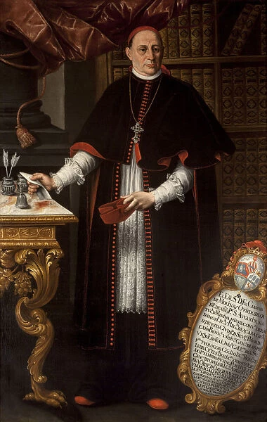 Portrait of cardinal Gaspar de Molina y Oviedo (1679-1744)