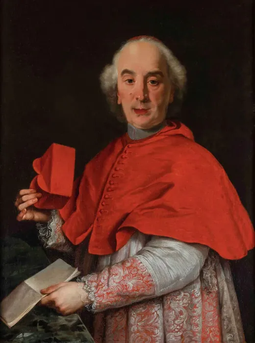 Framed Print : Portrait of Cardinal Giovanni Giacomo Millo (1695-1757), First half of the 18th century. Creator: Traversi, Gaspare (1732-1769) Framed Print : Portrait of Cardinal Giovanni Giacomo Millo (1695-1757), First half of the 18th century. Creator: Traversi, Gaspare (1732-1769)