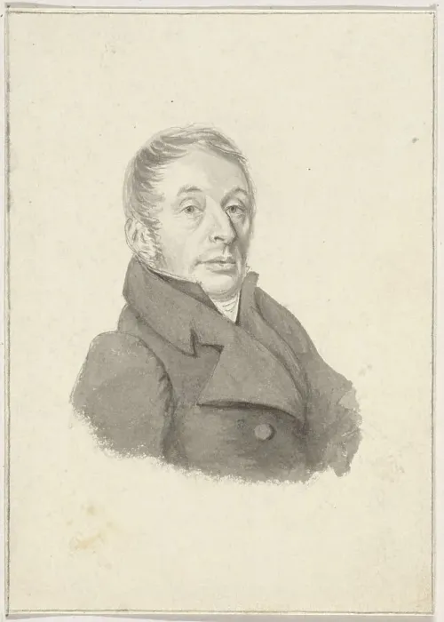Framed Print : Portrait of Carel Lodewijk Hansen, c.1839-c.1840. Creator: Lambertus Johannes Hansen Framed Print : Portrait of Carel Lodewijk Hansen, c.1839-c.1840. Creator: Lambertus Johannes Hansen