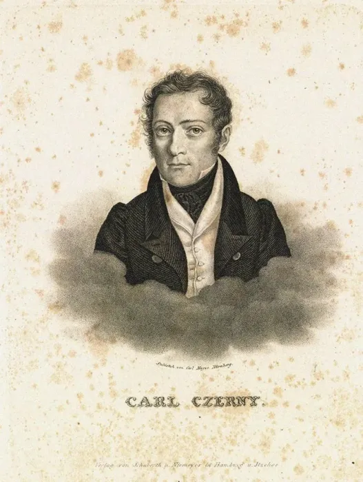 Framed Print : Portrait of Carl Czerny (1791-1857), c. 1830 Framed Print : Portrait of Carl Czerny (1791-1857), c. 1830