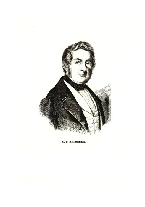 Framed Print : Portrait of Carl Gottlieb Reissiger (1798-1859), 1839 Framed Print : Portrait of Carl Gottlieb Reissiger (1798-1859), 1839