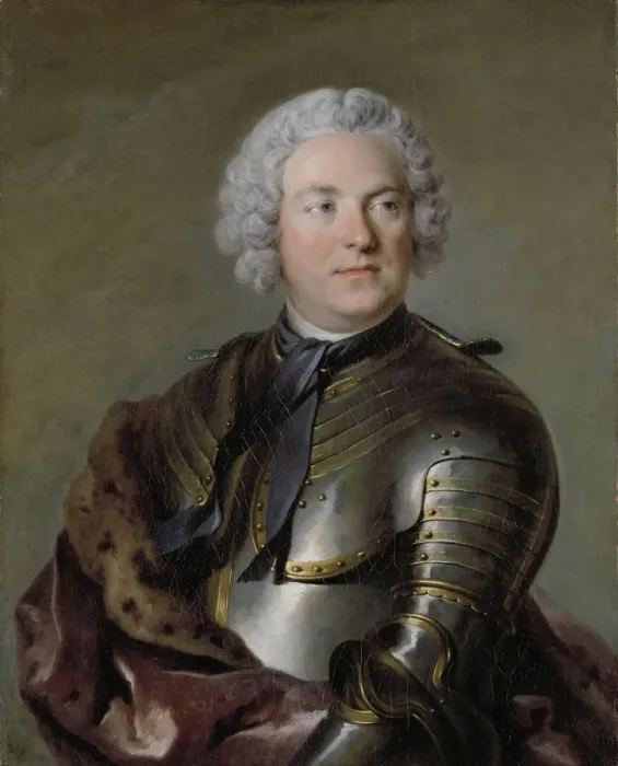 Framed Print : Portrait of Carl Gustaf Tessin (1695-1770), 1741 Framed Print : Portrait of Carl Gustaf Tessin (1695-1770), 1741