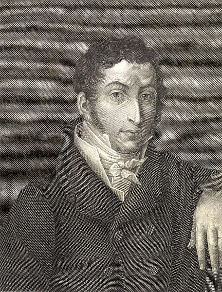 Portrait of Carl Maria von Weber (1786-1826), ca 1820