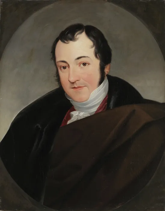 Framed Print : Portrait of Carl Thomas Mozart (1784-1858), c1830-1840. Creator: Anonymous Framed Print : Portrait of Carl Thomas Mozart (1784-1858), c1830-1840. Creator: Anonymous