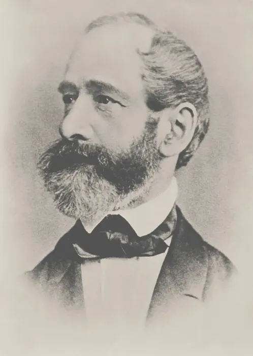 Framed Print : Portrait of Carl Zeiss (1816-1888), 1880. Creator: Anonymous Framed Print : Portrait of Carl Zeiss (1816-1888), 1880. Creator: Anonymous