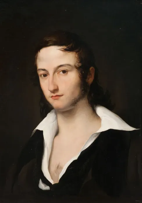 Framed Print : Portrait of Carlo Della Bianca, 1823. Creator: Hayez, Francesco (1791-1882) Framed Print : Portrait of Carlo Della Bianca, 1823. Creator: Hayez, Francesco (1791-1882)