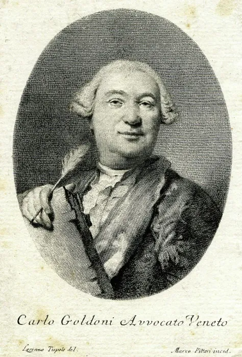Framed Print : Portrait of Carlo Goldoni (1707-1793). Creator: Pitteri, Giovanni Marco (1703-1767) Framed Print : Portrait of Carlo Goldoni (1707-1793). Creator: Pitteri, Giovanni Marco (1703-1767)