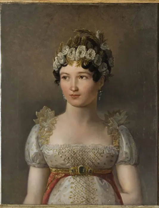 Framed Print : Portrait of Caroline Bonaparte (1782-1839), Princesse Francaise, Grand Duchess of Berg and Cleves, Q Framed Print : Portrait of Caroline Bonaparte (1782-1839), Princesse Francaise, Grand Duchess of Berg and Cleves, Q