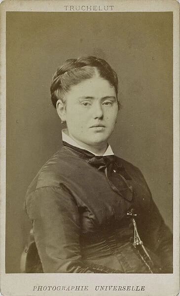 Portrait of Caroline Duruof (1845-1933), 1873. Creator: Truchelut