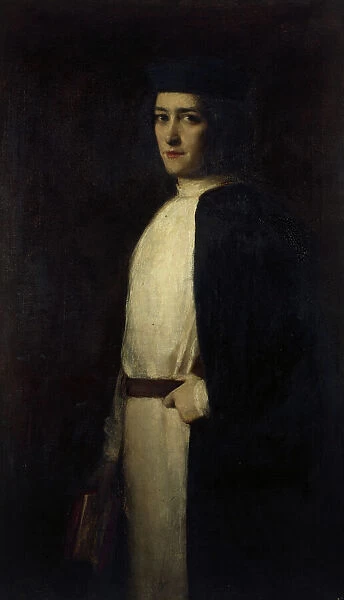 Portrait de Caroline Segond-Wéber (1867-1945), sociétaire de la Comédie-Française, dans... 1899. Creator: Marie Villedieu