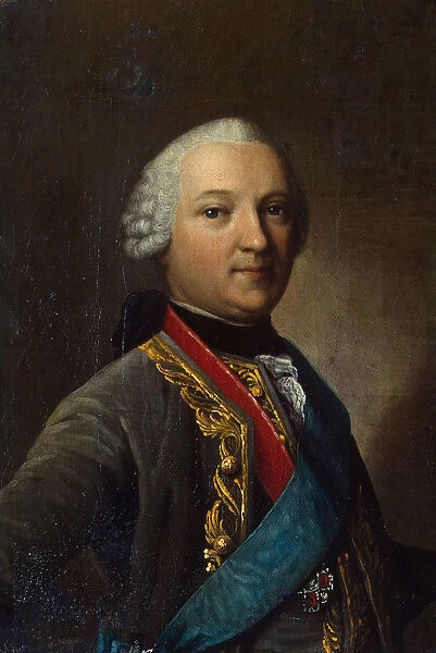 Portrait of Caspar von Saldern, (1711-1786), middle of the 18th century