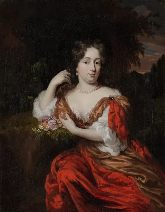 Framed Print : Portrait of Catharina Dierquens (1664-1715), c1680s. Creator: Nicolaes Maes Framed Print : Portrait of Catharina Dierquens (1664-1715), c1680s. Creator: Nicolaes Maes