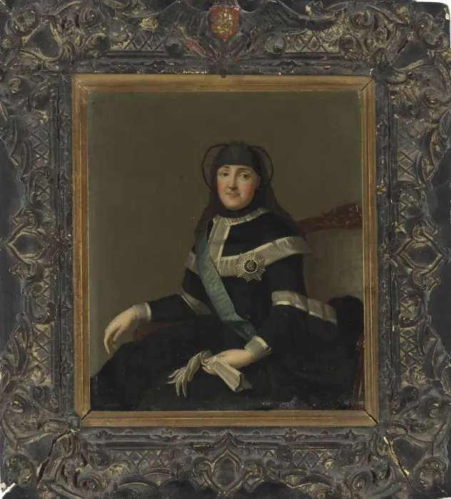 Framed Print : Portrait of Catherine II in mourning, 1762 Framed Print : Portrait of Catherine II in mourning, 1762