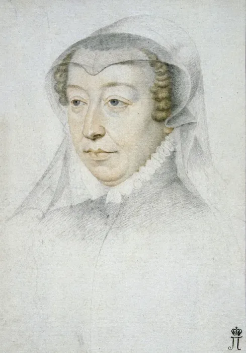 Framed Print : Portrait of Catherine de Medici (1519-1589) Framed Print : Portrait of Catherine de Medici (1519-1589)