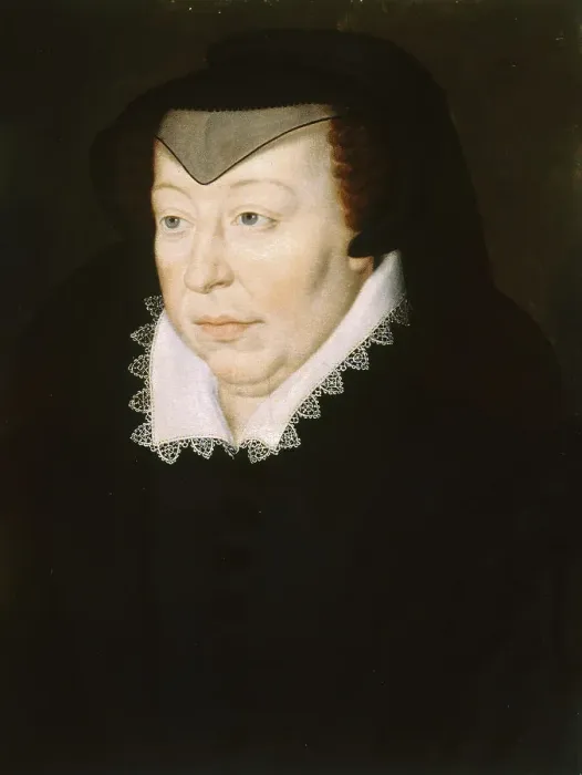 Framed Print : Portrait of Catherine de Medici, c1580. Creator: Unknown Framed Print : Portrait of Catherine de Medici, c1580. Creator: Unknown