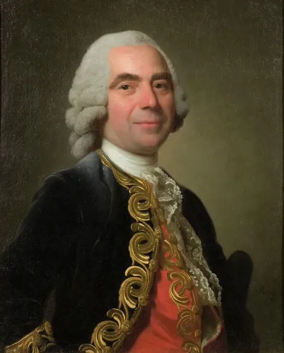 Framed Print : Portrait of a Cavalier, 1766. Creator: Alexander Roslin Framed Print : Portrait of a Cavalier, 1766. Creator: Alexander Roslin