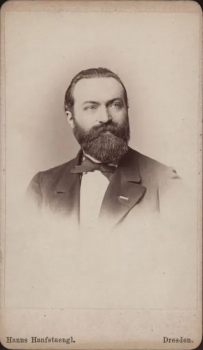 Framed Print : Portrait of the cellist and composer Friedrich Grützmacher (1832-1903), ca 1865 Framed Print : Portrait of the cellist and composer Friedrich Grützmacher (1832-1903), ca 1865