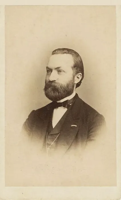Framed Print : Portrait of the cellist and composer Friedrich Grützmacher (1832-1903. Creator: Photo studio W. Höffert) Framed Print : Portrait of the cellist and composer Friedrich Grützmacher (1832-1903. Creator: Photo studio W. Höffert)