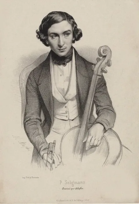 Framed Print : Portrait of the cellist and composer Hippolyte Prosper Seligmann (1817-1882), 1840 Framed Print : Portrait of the cellist and composer Hippolyte Prosper Seligmann (1817-1882), 1840