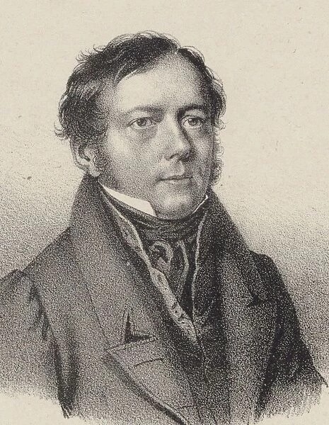 Portrait of the cellist composer Justus Johann Friedrich Dotzauer (1783-1860), c. 1850