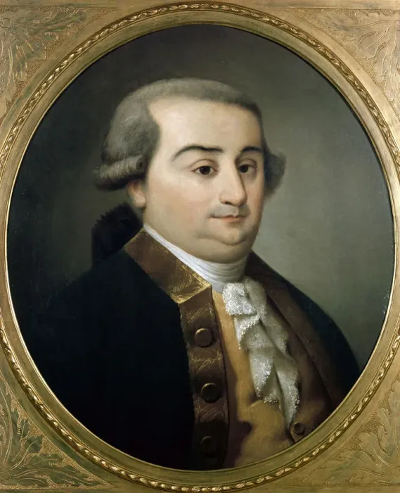 Framed Print : Portrait of Cesare Marquis Beccaria-Bonesana (1738-1794), Mid of the 18th cen Framed Print : Portrait of Cesare Marquis Beccaria-Bonesana (1738-1794), Mid of the 18th cen