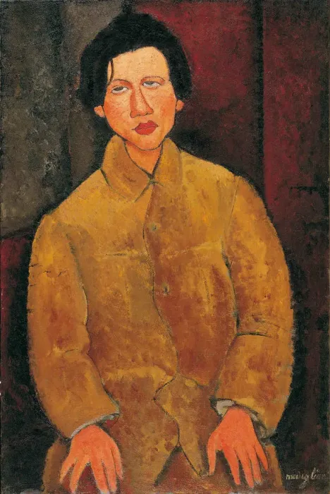 Framed Print : Portrait of Chaim Soutine (1893-1943). Artist: Modigliani, Amedeo (1884-1920) Framed Print : Portrait of Chaim Soutine (1893-1943). Artist: Modigliani, Amedeo (1884-1920)