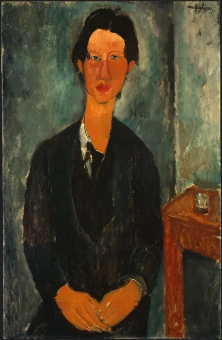 Framed Print : Portrait of Chaim Soutine (1893-1943). Artist: Modigliani, Amedeo (1884-1920) Framed Print : Portrait of Chaim Soutine (1893-1943). Artist: Modigliani, Amedeo (1884-1920)