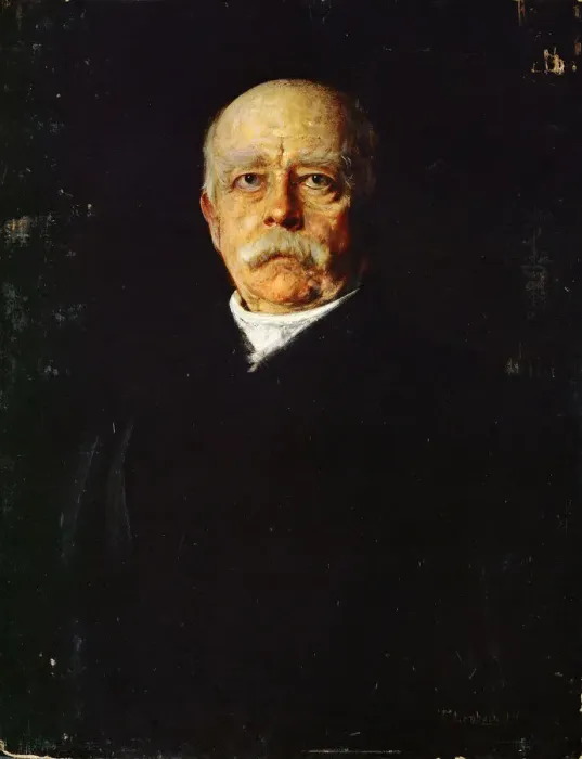 Framed Print : Portrait of Chancellor Otto von Bismarck (1815-1898) Framed Print : Portrait of Chancellor Otto von Bismarck (1815-1898)