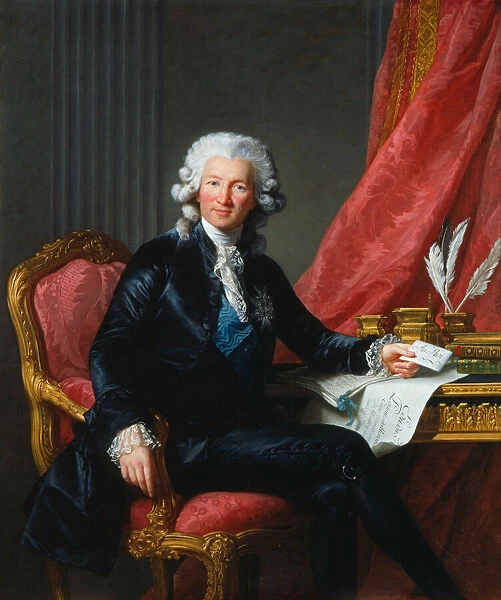 Portrait of Charles-Alexandre de Calonne (1734-1802), 1784