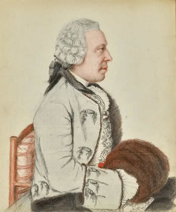 Framed Print : Portrait of Charles Benjamin de Langes de Montmirail, Baron de Lubieres, about 1760. Creator: Jean-Etienne Liotard Framed Print : Portrait of Charles Benjamin de Langes de Montmirail, Baron de Lubieres, about 1760. Creator: Jean-Etienne Liotard