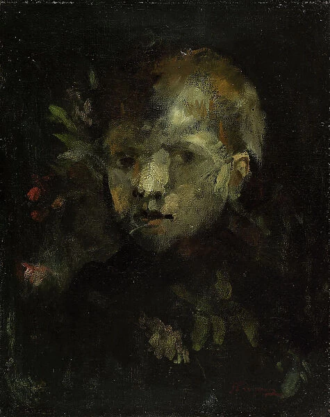 Portrait de Charles Carpeaux à trois ans, c.1873. Creator: Jean-Baptiste Carpeaux