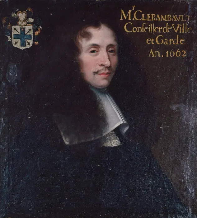 Framed Print : Portrait de Charles Clérambault, conseiller de la Ville de Paris en 1661, 1662. Creator: Ecole Francaise Framed Print : Portrait de Charles Clérambault, conseiller de la Ville de Paris en 1661, 1662. Creator: Ecole Francaise