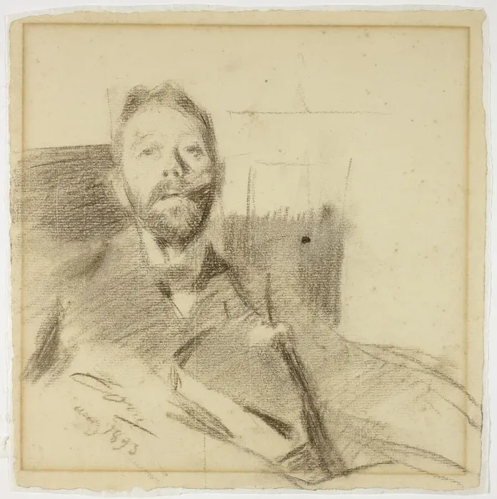 Framed Print : Portrait of Charles Deering, 1893. Creator: Anders Leonard Zorn Framed Print : Portrait of Charles Deering, 1893. Creator: Anders Leonard Zorn