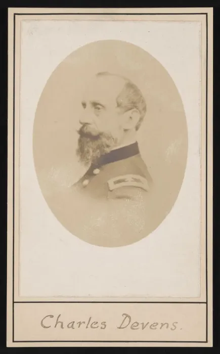 Framed Print : Portrait of Charles Devens (1820-1891), Circa 1860s. Creator: Unknown Framed Print : Portrait of Charles Devens (1820-1891), Circa 1860s. Creator: Unknown