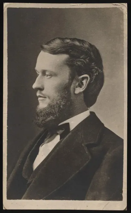 Framed Print : Portrait of Charles Doolittle Walcott (1850-1927), 1873. Creator: Unknown Framed Print : Portrait of Charles Doolittle Walcott (1850-1927), 1873. Creator: Unknown