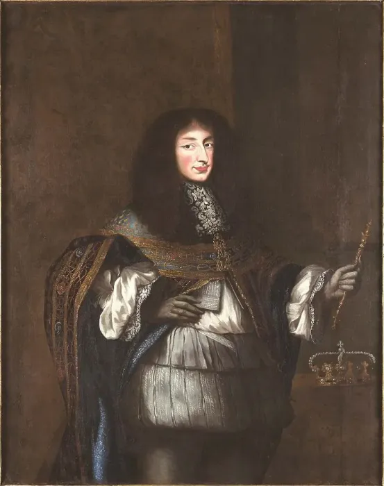 Framed Print : Portrait of Charles Emmanuel II of Savoy (1634-1675), 1673-1675. Creator: Anonymous Framed Print : Portrait of Charles Emmanuel II of Savoy (1634-1675), 1673-1675. Creator: Anonymous