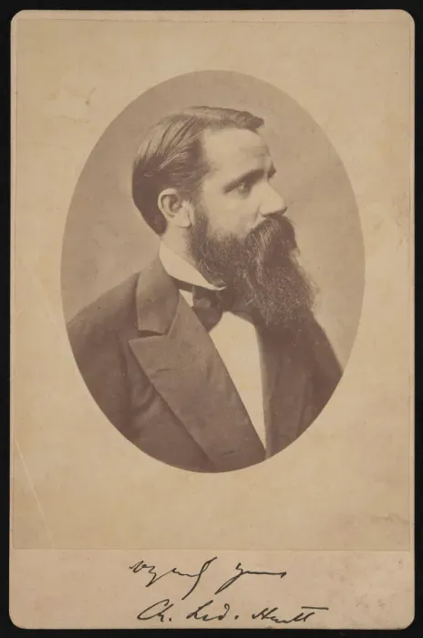 Framed Print : Portrait of Charles Frederick Hartt (1840-1878), Before 1878. Creator: Unknown Framed Print : Portrait of Charles Frederick Hartt (1840-1878), Before 1878. Creator: Unknown