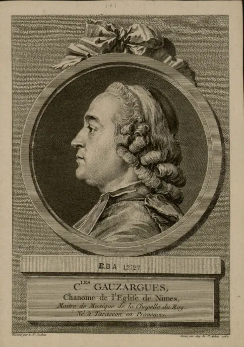 Framed Print : Portrait of Charles Gauzargues (1725-1799), 1767. Creator: Saint-Aubin, Augustin, de (1736-1807) Framed Print : Portrait of Charles Gauzargues (1725-1799), 1767. Creator: Saint-Aubin, Augustin, de (1736-1807)
