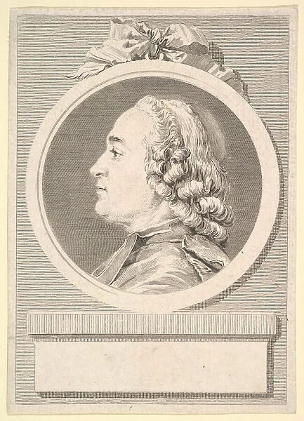 Portrait of Charles Gauzargues, 1767. Creator: Augustin de Saint-Aubin