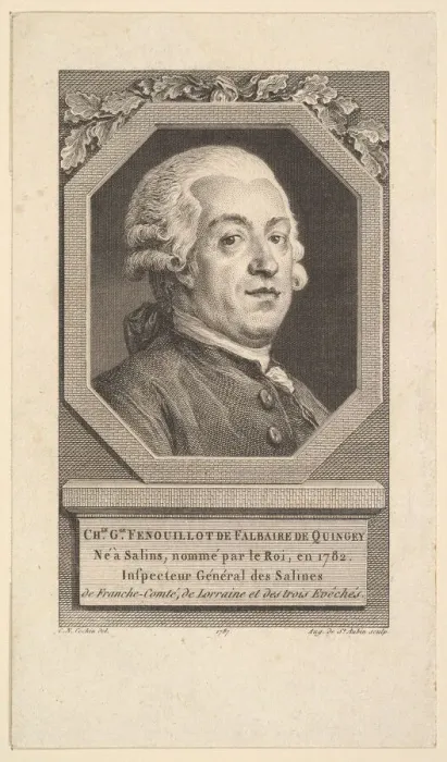 Framed Print : Portrait of Charles George Fenouillot de Falbaire de Quingey, 1787 Framed Print : Portrait of Charles George Fenouillot de Falbaire de Quingey, 1787
