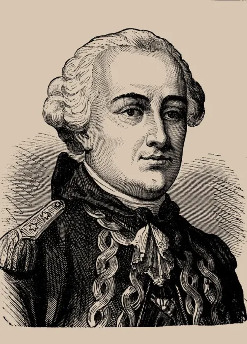 Framed Print : Portrait of Charles Hector, comte d Estaing (1729-1794), 1889 Framed Print : Portrait of Charles Hector, comte d Estaing (1729-1794), 1889