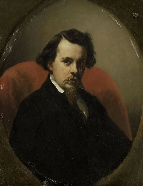 Portrait of Charles Henri Joseph Leicker, Painter, 1853. Creator: Nicolaas Pieneman