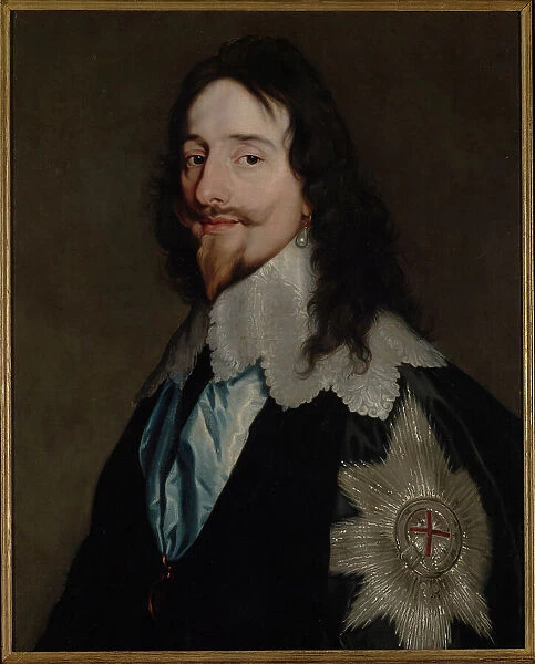 Portrait of Charles I, King of England (1600-1649), First Half of 17th cen.. Creator: Dyck, Sir Anthony van (1599-1641)
