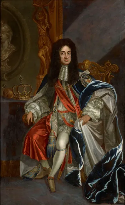 Framed Print : Portrait of Charles II of England (1630-1685), in the robes of the Order of the Garter Framed Print : Portrait of Charles II of England (1630-1685), in the robes of the Order of the Garter