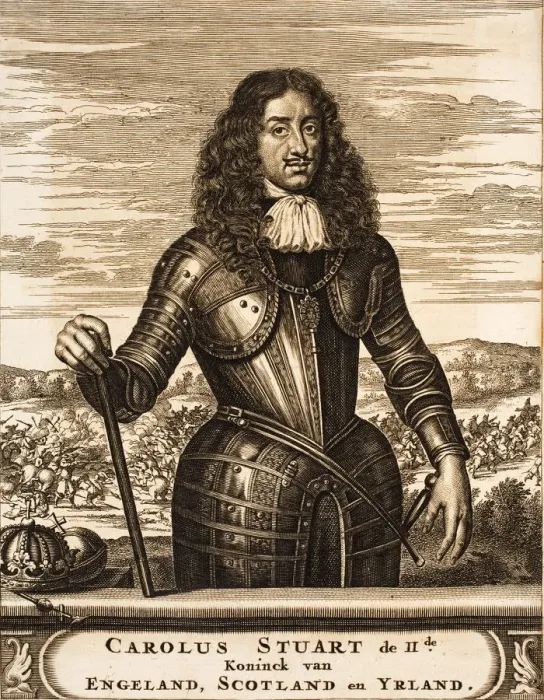 Framed Print : Portrait of Charles II of England (1630-1685) (From: Schauplatz des Krieges), 1675 Framed Print : Portrait of Charles II of England (1630-1685) (From: Schauplatz des Krieges), 1675