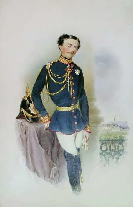 Framed Print : Portrait of Charles III (1823-1854), Duke of Parma, 1852. Creator: Pitner, Franz (1826-1892) Framed Print : Portrait of Charles III (1823-1854), Duke of Parma, 1852. Creator: Pitner, Franz (1826-1892)