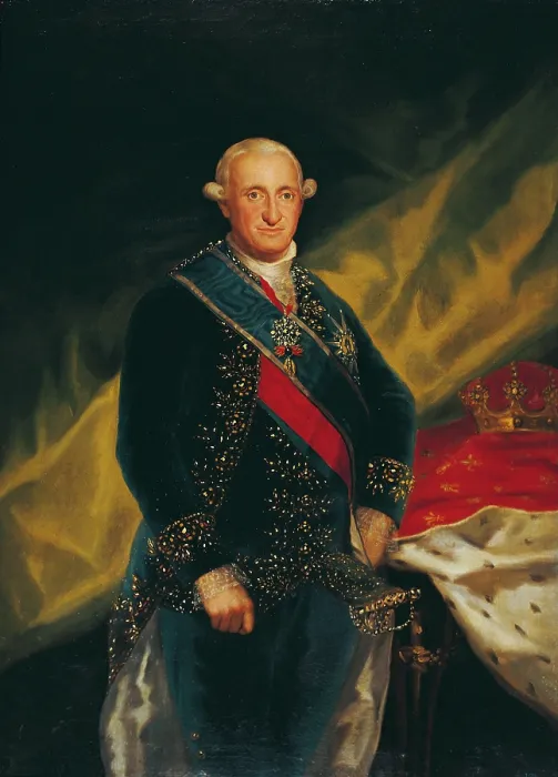 Framed Print : Portrait of Charles IV of Spain (1748-1819), 1789. Creator: Goya, Francisco, de (1746-1828) Framed Print : Portrait of Charles IV of Spain (1748-1819), 1789. Creator: Goya, Francisco, de (1746-1828)