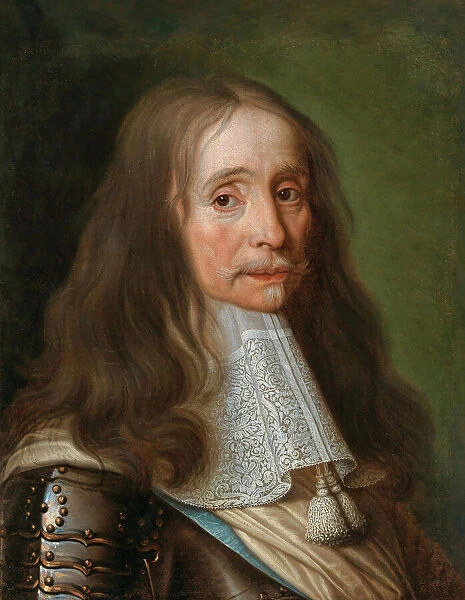 Portrait of Charles de La Porte (1602-1664), c. 1660. Creator: Champaigne, Philippe