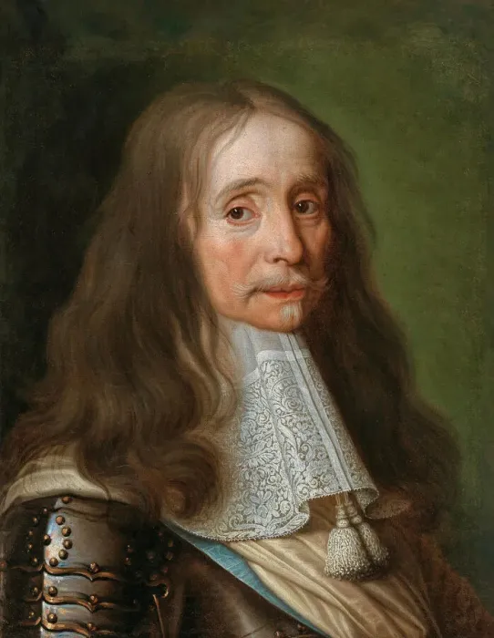 Framed Print : Portrait of Charles de La Porte (1602-1664), c. 1660. Creator: Champaigne, Philippe Framed Print : Portrait of Charles de La Porte (1602-1664), c. 1660. Creator: Champaigne, Philippe
